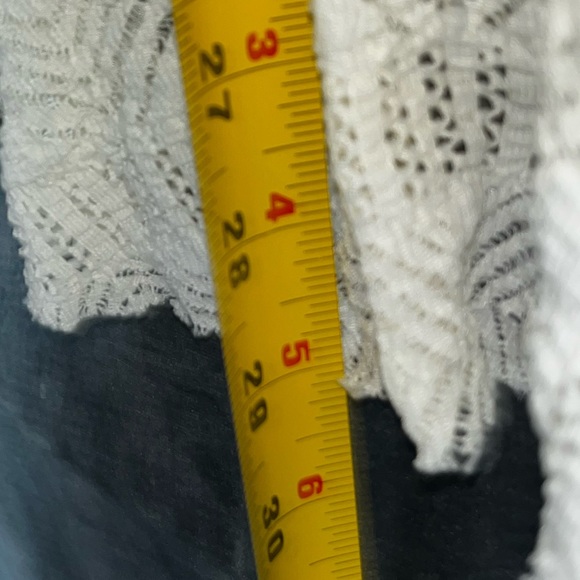 - Free People Layered Lace Long Sleeve Top 🌵Small - Picture 7 of 9